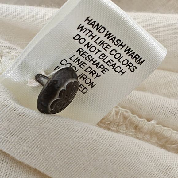 Aratta Silent Journey Valentina Embroidered Tunic Top Coverup XS Floral Boho NWT - Picture 16 of 16